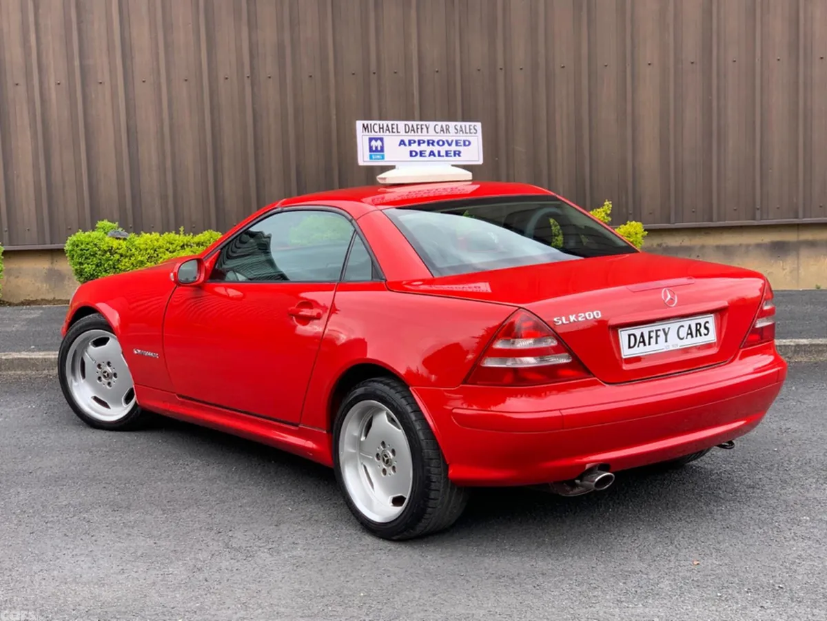 Mercedes-Benz SLK Convertible, Petrol, 2003, Red