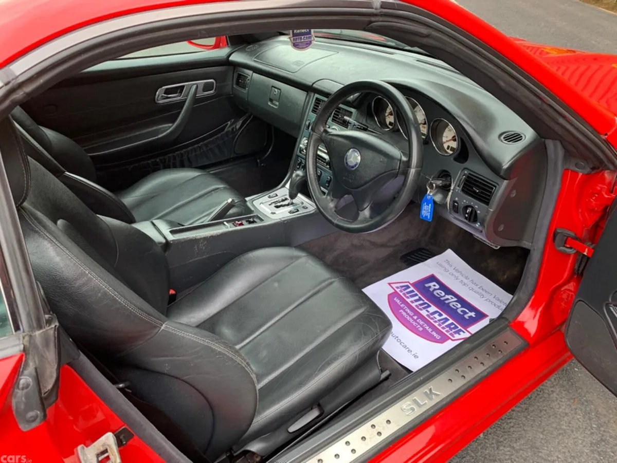 Mercedes-Benz SLK Convertible, Petrol, 2003, Red
