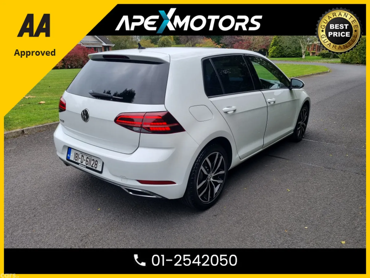 Volkswagen Golf Hatchback, Petrol, 2018, White