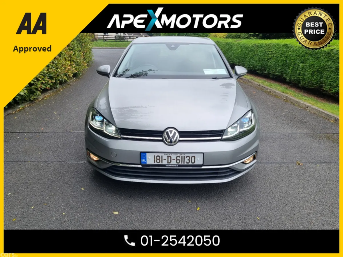 Volkswagen Golf Hatchback, Petrol, 2018, Silver