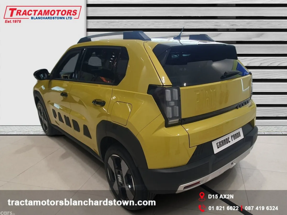 Fiat Grande Panda Hatchback, Electric, 2027, Yellow