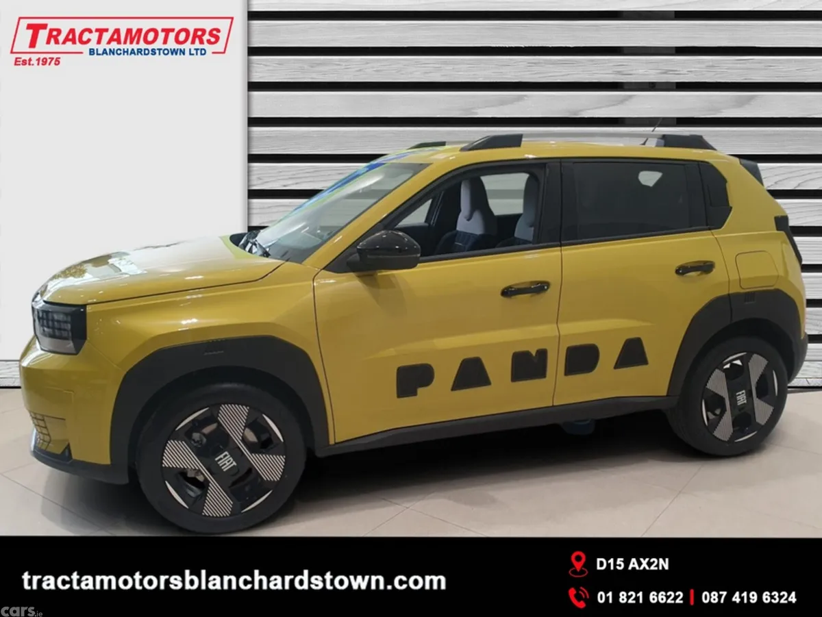 Fiat Grande Panda Hatchback, Electric, 2027, Yellow