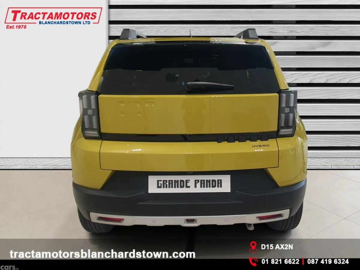 Fiat Grande Panda Hatchback, Electric, 2027, Yellow