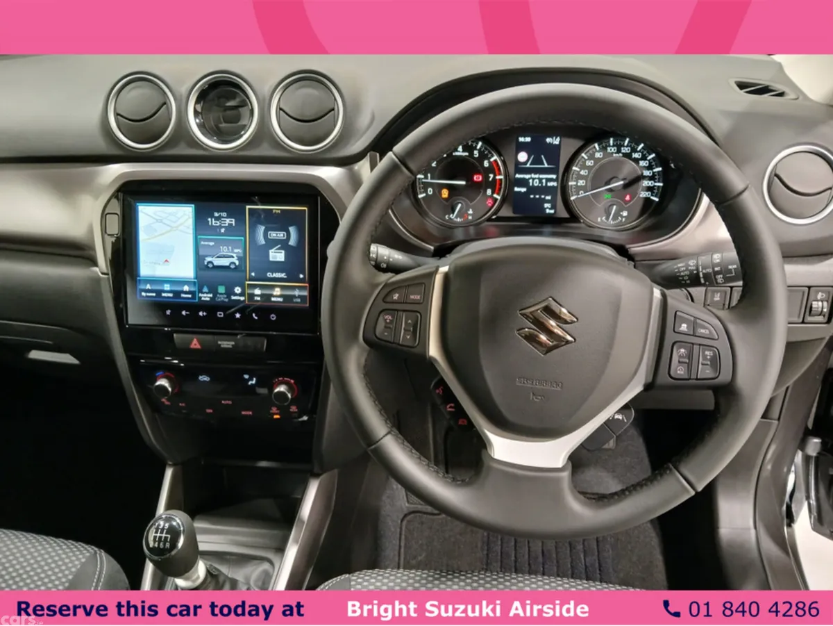 Suzuki Vitara SUV, Petrol Hybrid, 2027, Red