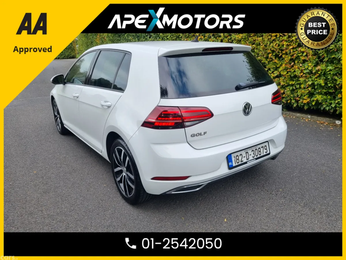Volkswagen Golf Hatchback, Petrol, 2018, White