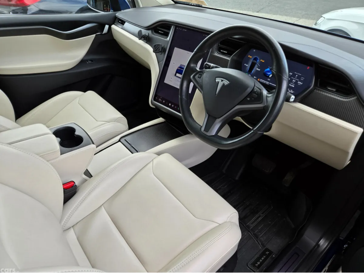 Tesla Model X MPV, Electric, 2019, Blue