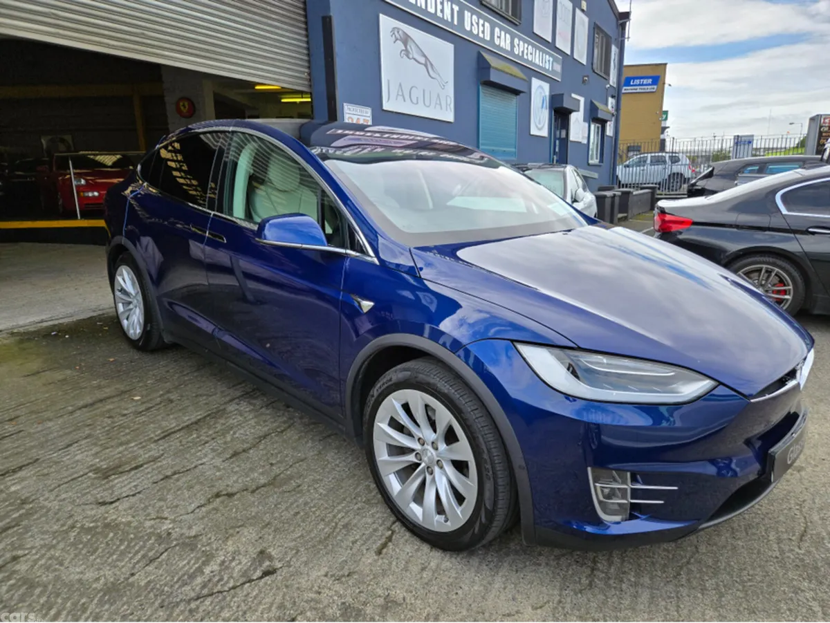 Tesla Model X MPV, Electric, 2019, Blue