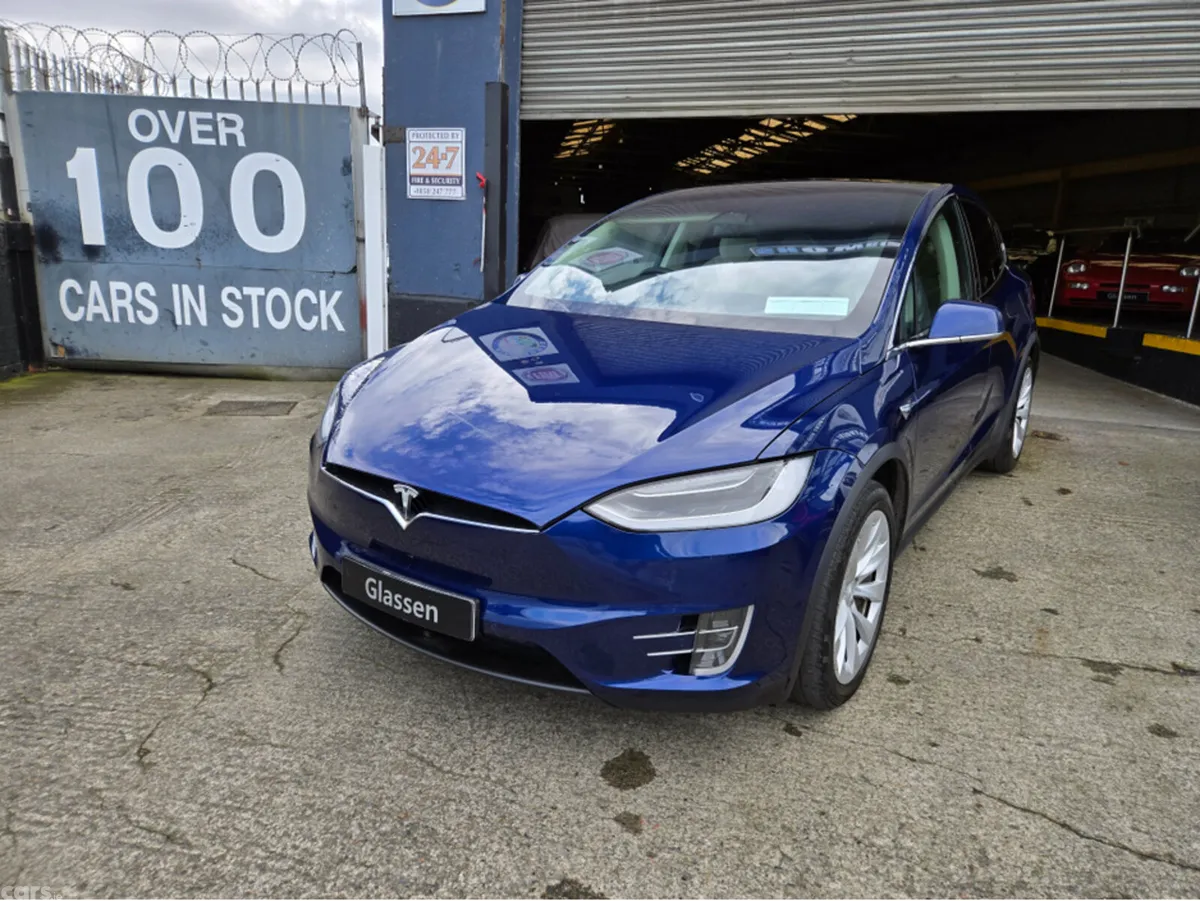 Tesla Model X MPV, Electric, 2019, Blue