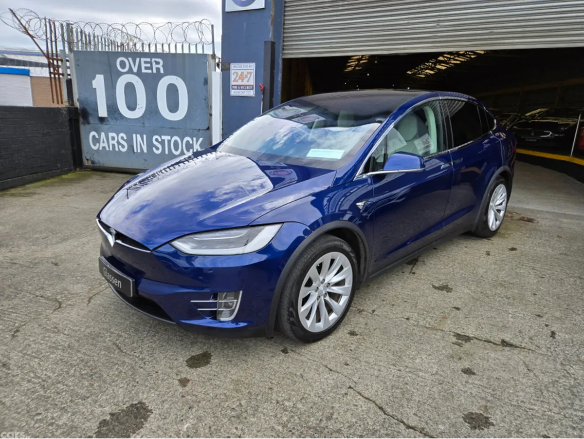 Tesla Model X MPV, Electric, 2019, Blue