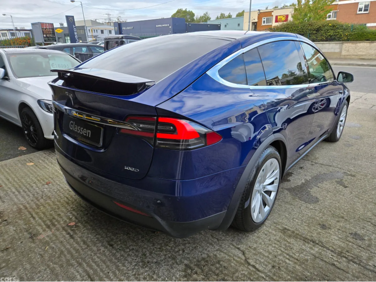 Tesla Model X MPV, Electric, 2019, Blue