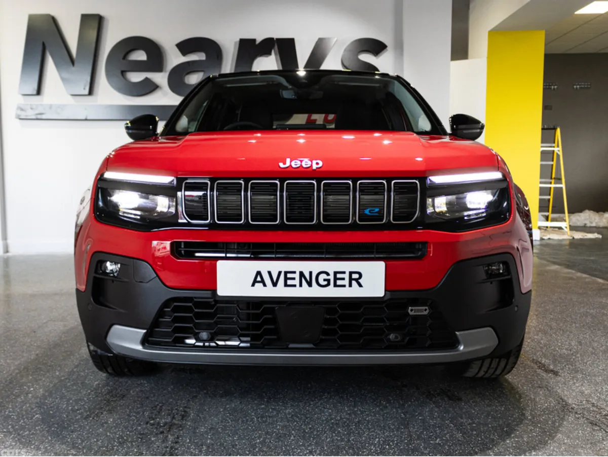 Jeep Avenger SUV, Electric, 2026, Red