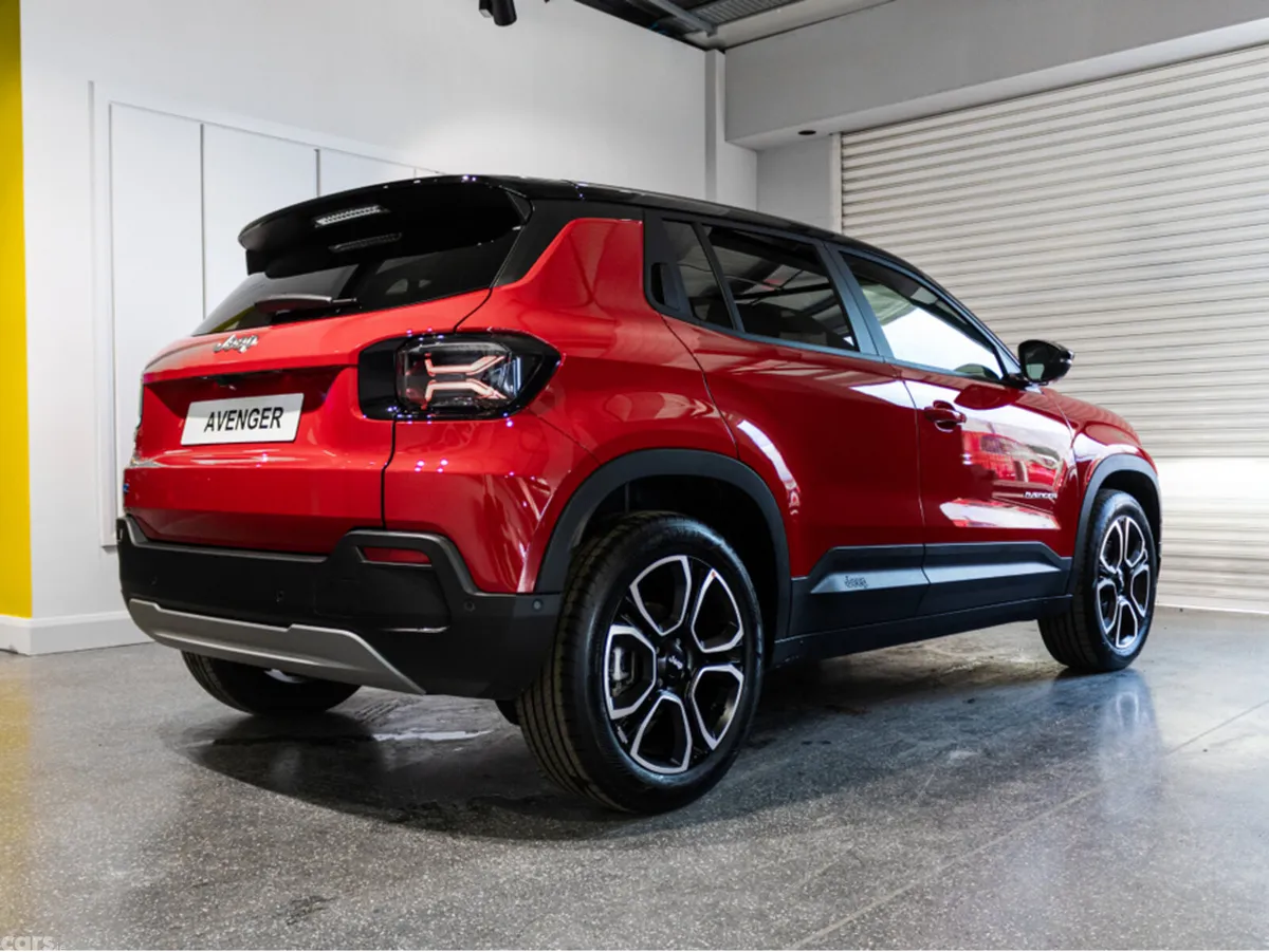 Jeep Avenger SUV, Electric, 2026, Red