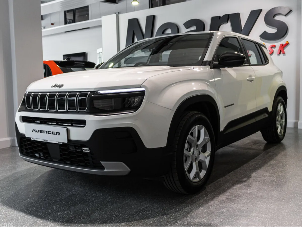Jeep Avenger SUV, Petrol Hybrid, 2026, White