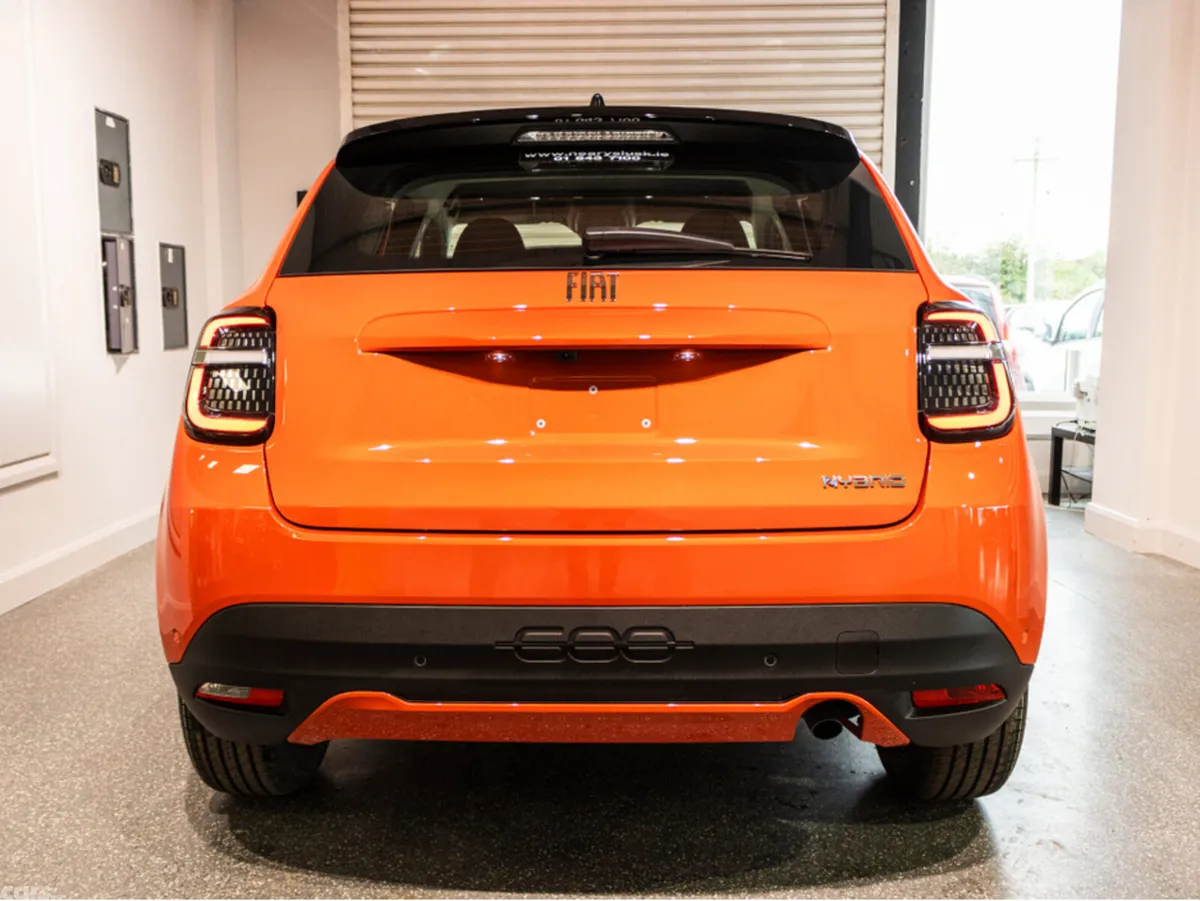 Fiat 600 Hatchback, Petrol Hybrid, 2026, Orange