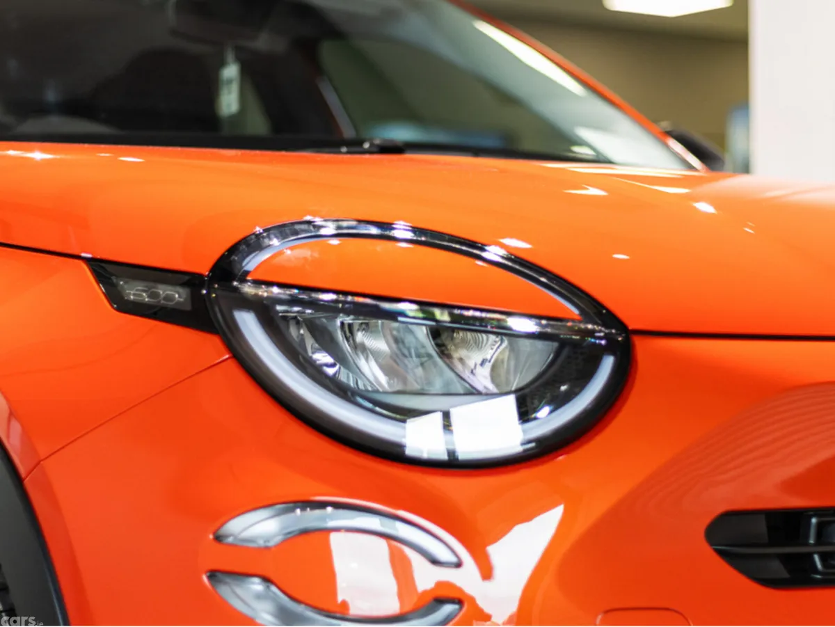 Fiat 600 Hatchback, Petrol Hybrid, 2026, Orange