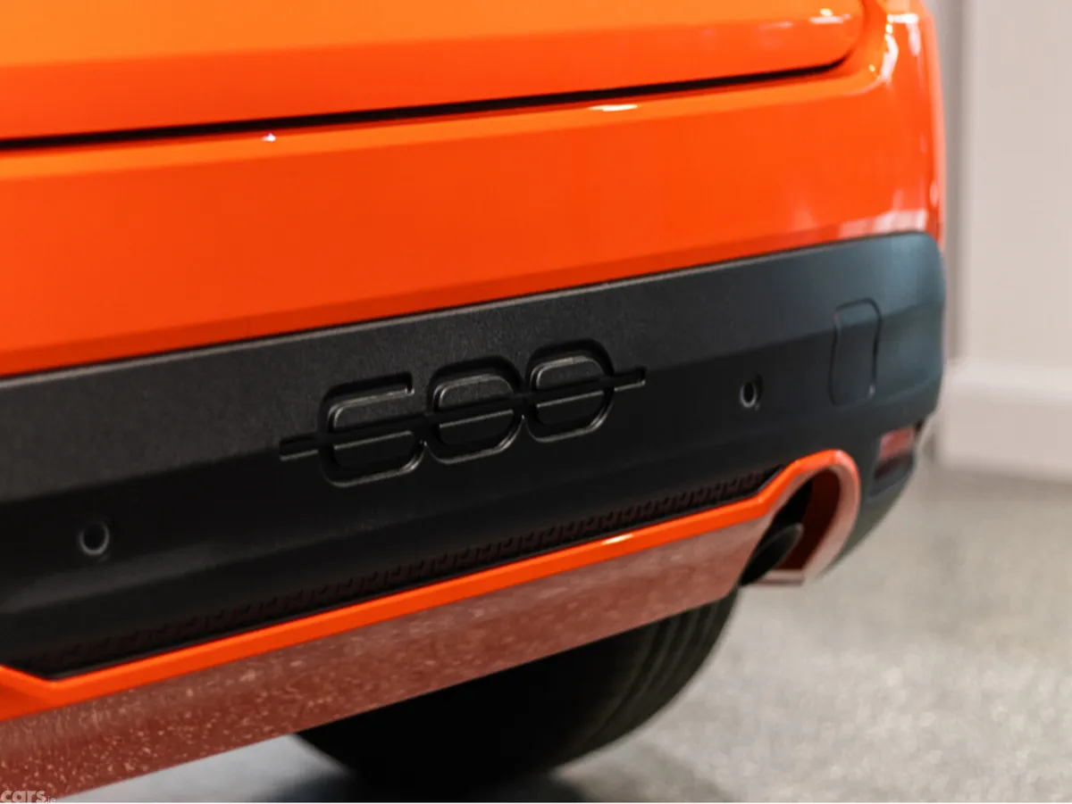 Fiat 600 Hatchback, Petrol Hybrid, 2026, Orange