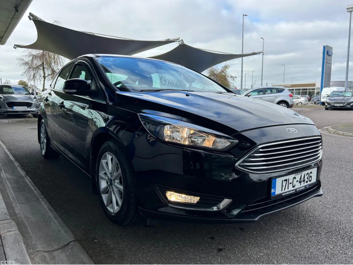 Ford Focus Saloon, Diesel, 2017, Black