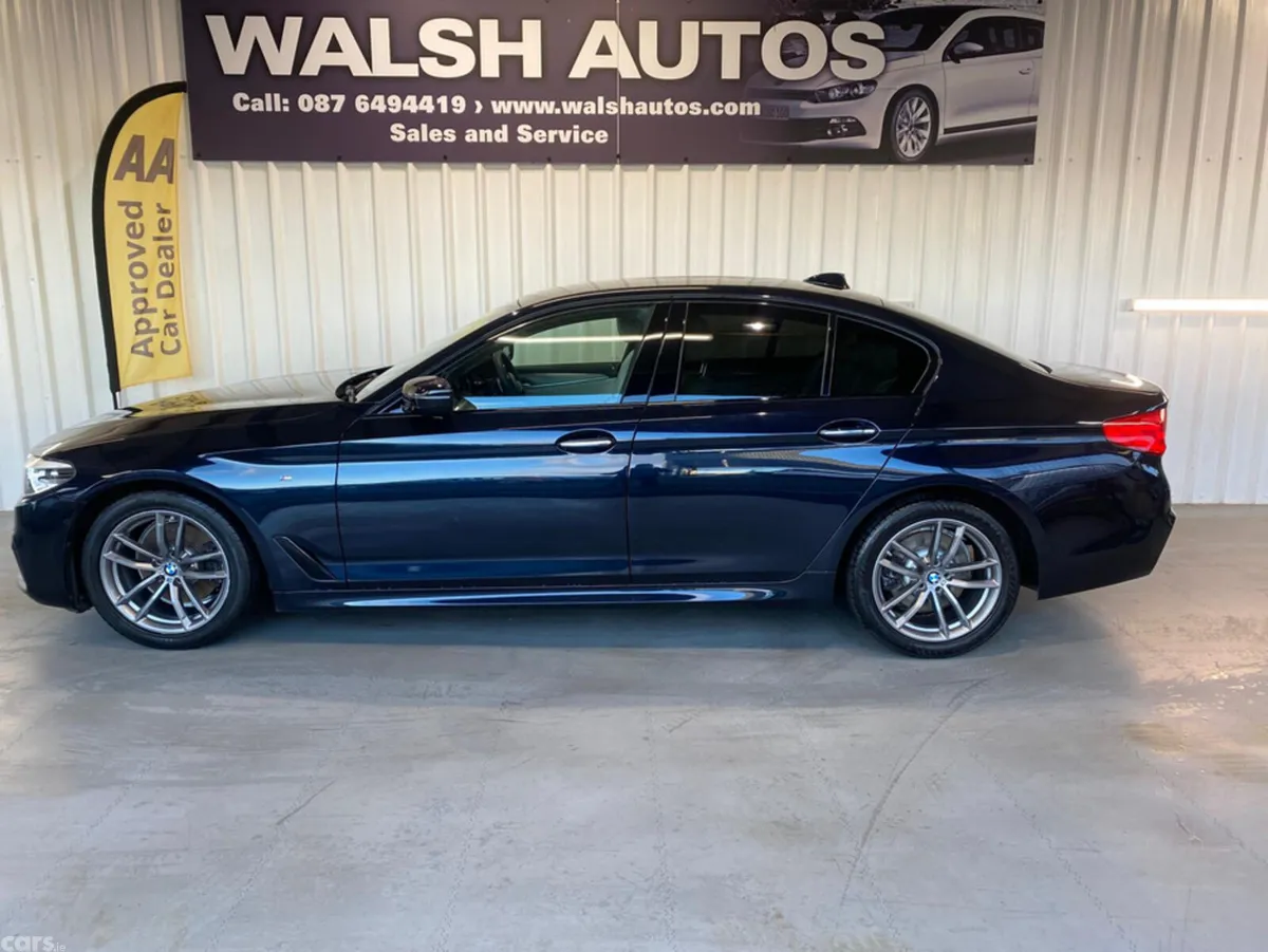 BMW 5-Series Saloon, Diesel, 2018, Black