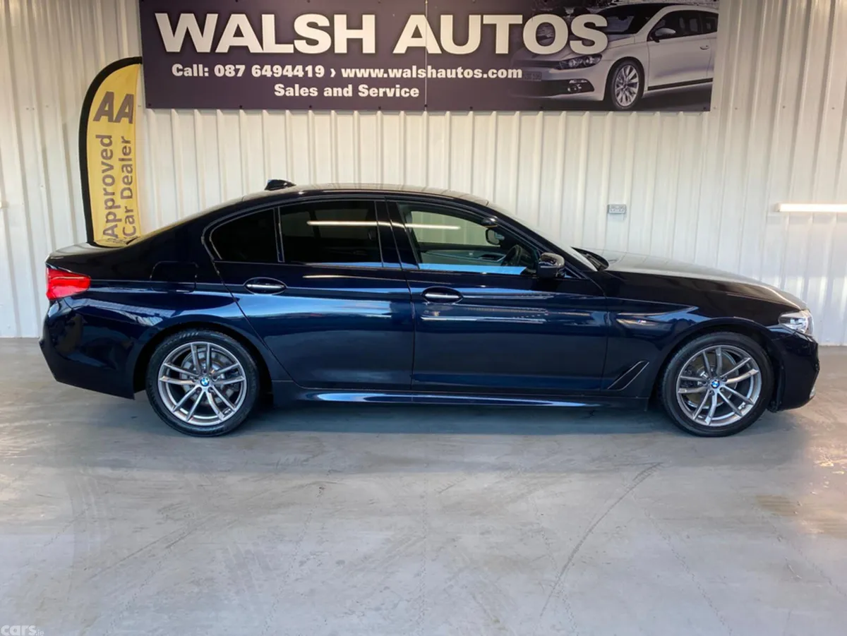BMW 5-Series Saloon, Diesel, 2018, Black