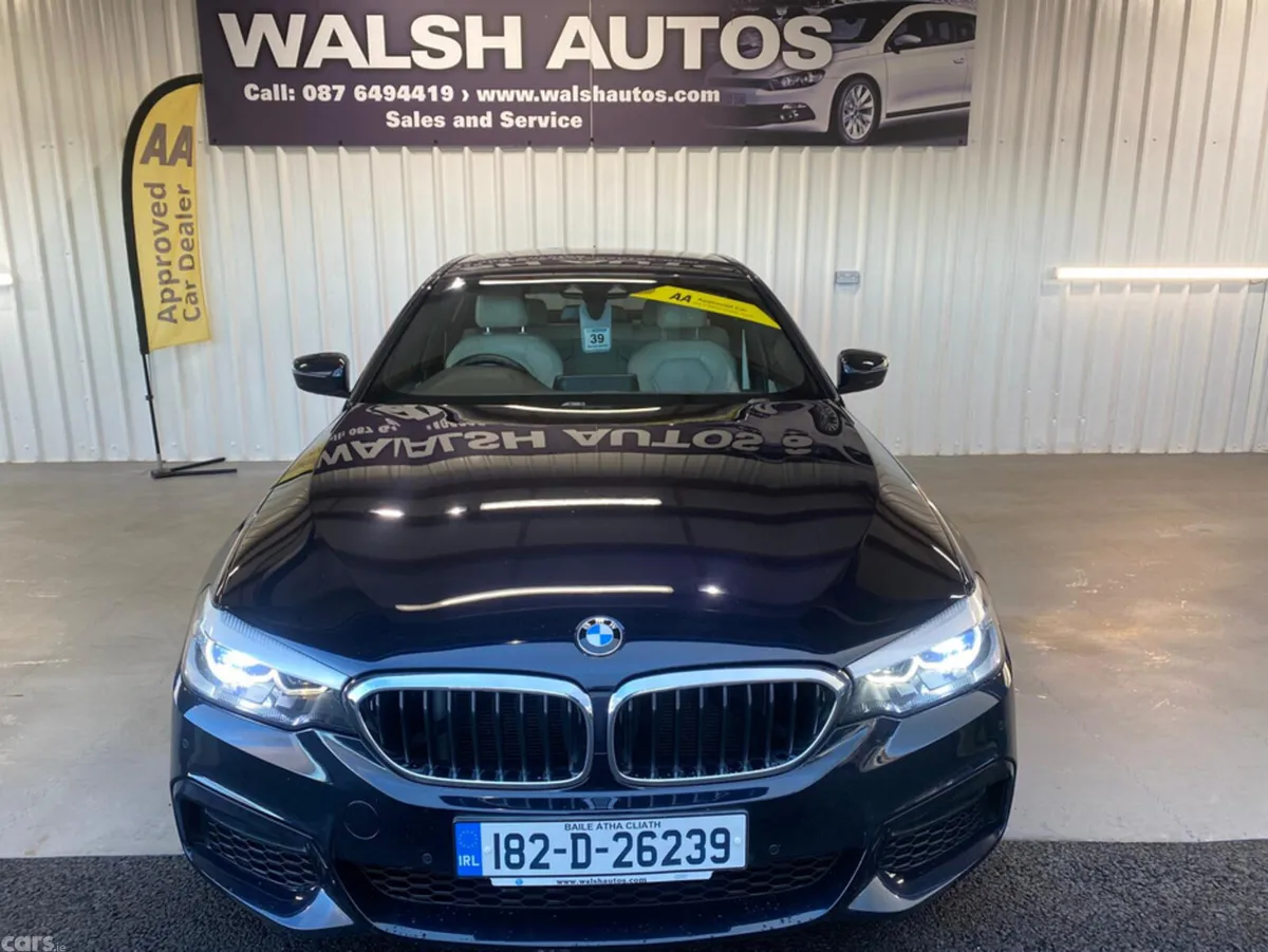 BMW 5-Series Saloon, Diesel, 2018, Black