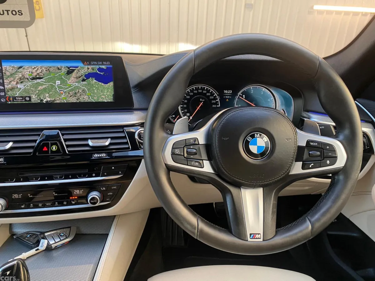 BMW 5-Series Saloon, Diesel, 2018, Black