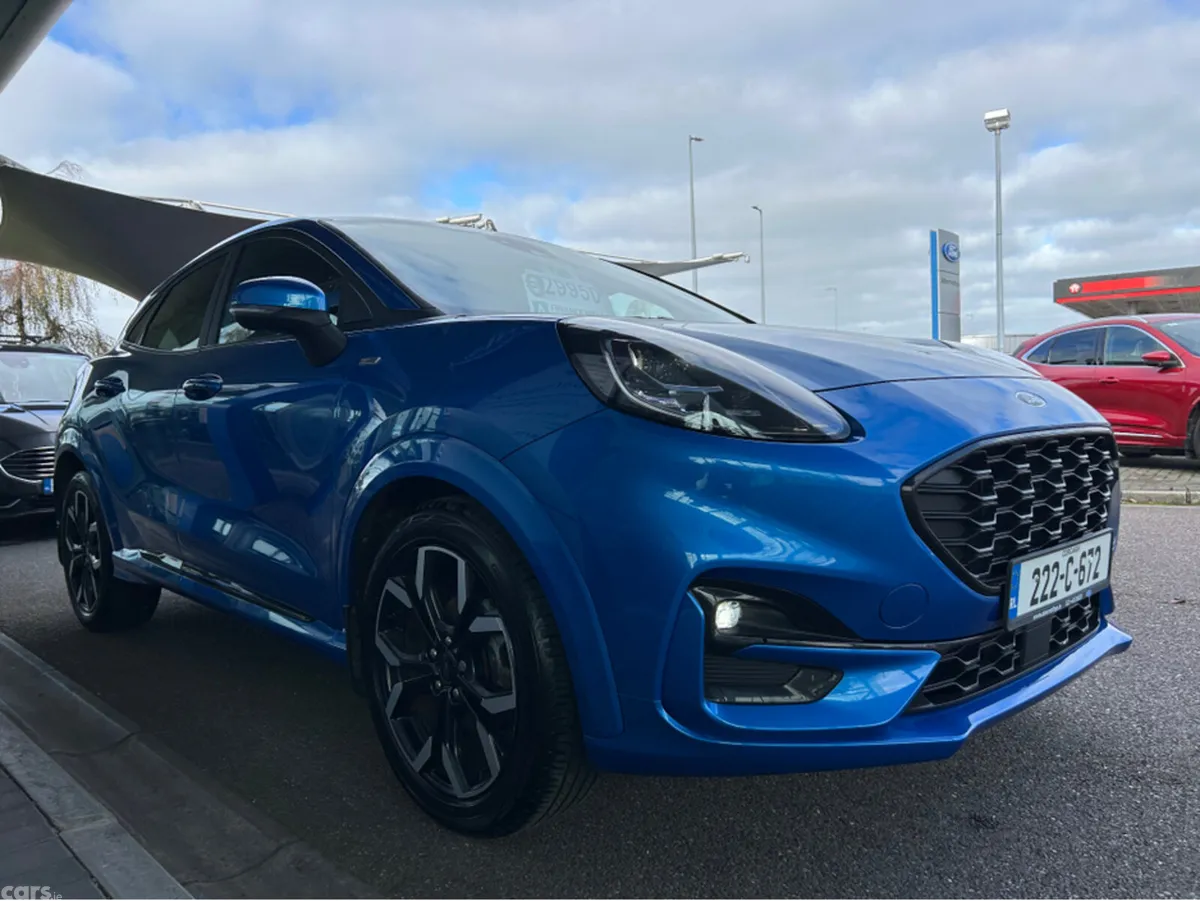 Ford Puma MPV, Petrol Hybrid, 2022, Blue