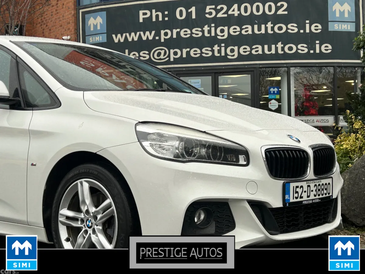 BMW 2-Series MPV, Diesel, 2015, White