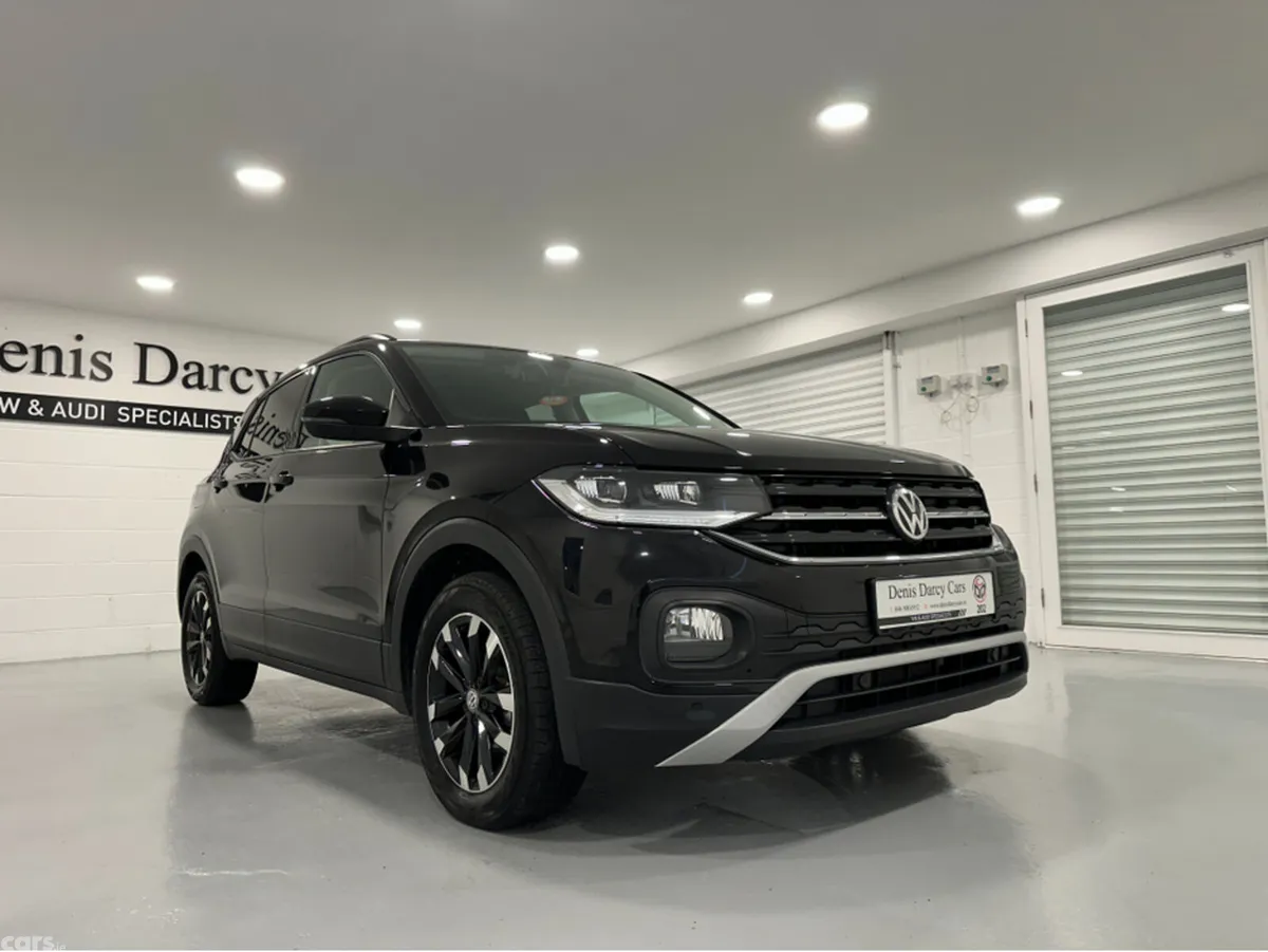 Volkswagen T-Cross Hatchback, Petrol, 2020, Black