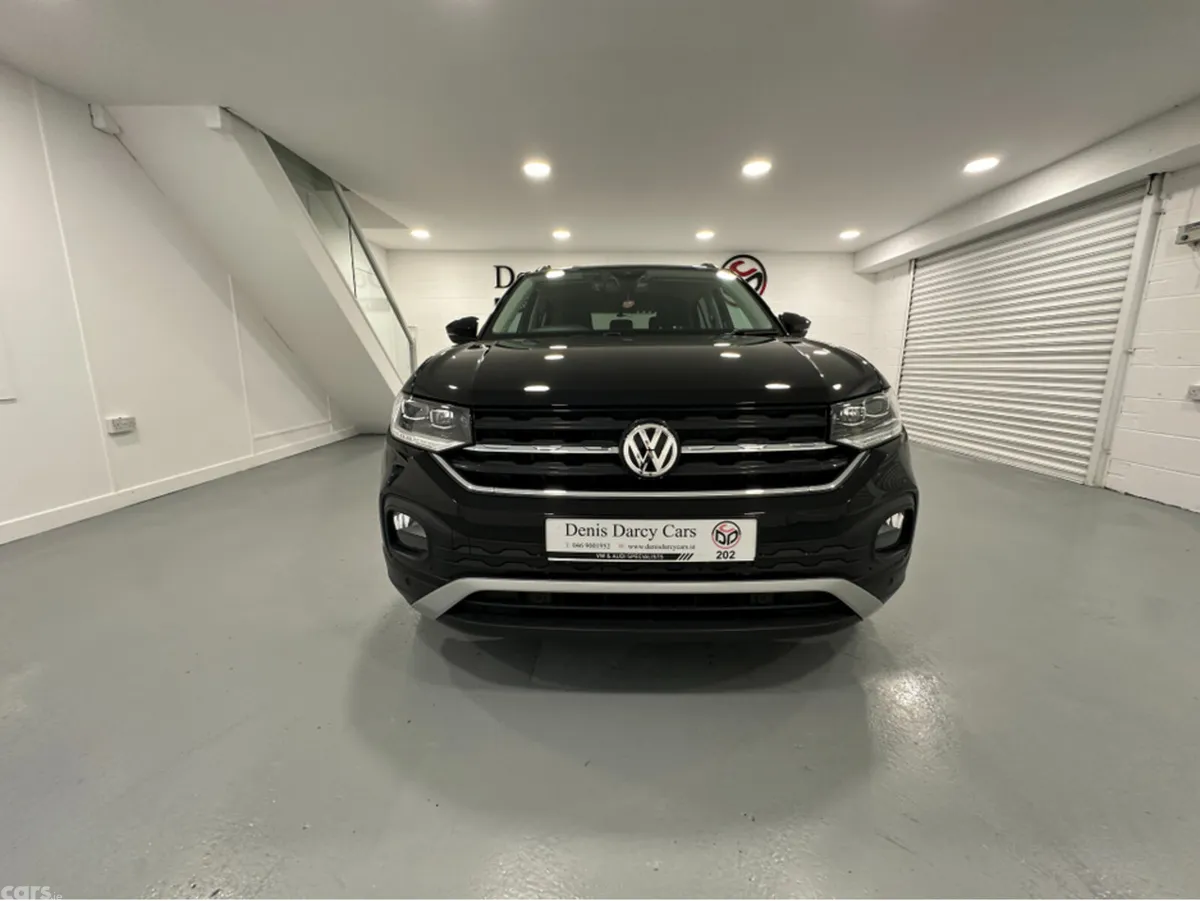 Volkswagen T-Cross Hatchback, Petrol, 2020, Black