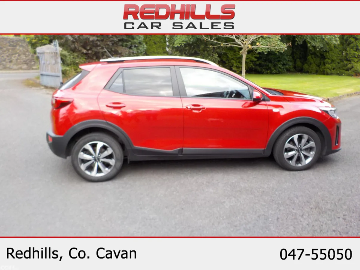 Kia Stonic Hatchback, Petrol, 2021, Red