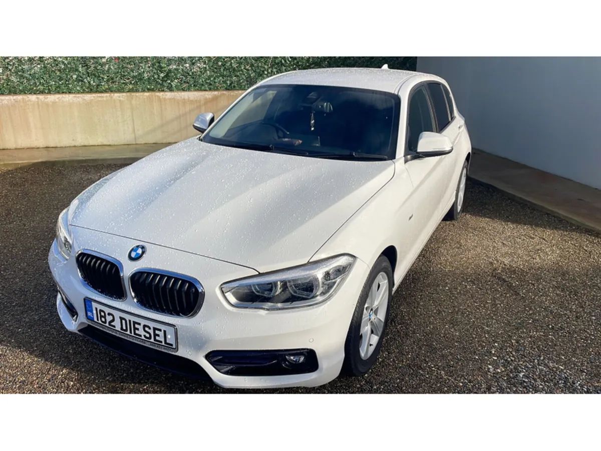 BMW 1-Series Hatchback, Diesel, 2018, White