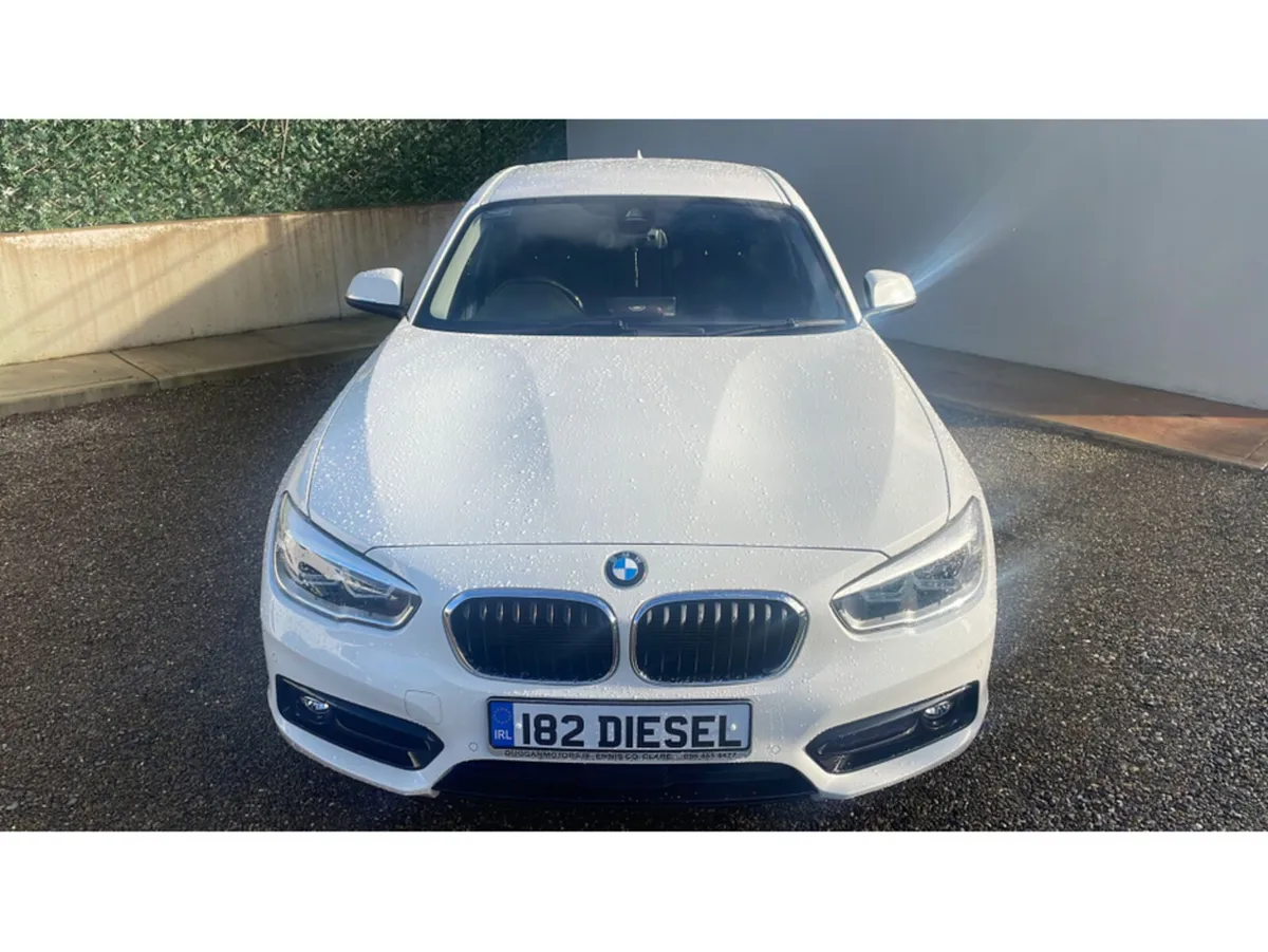 BMW 1-Series Hatchback, Diesel, 2018, White
