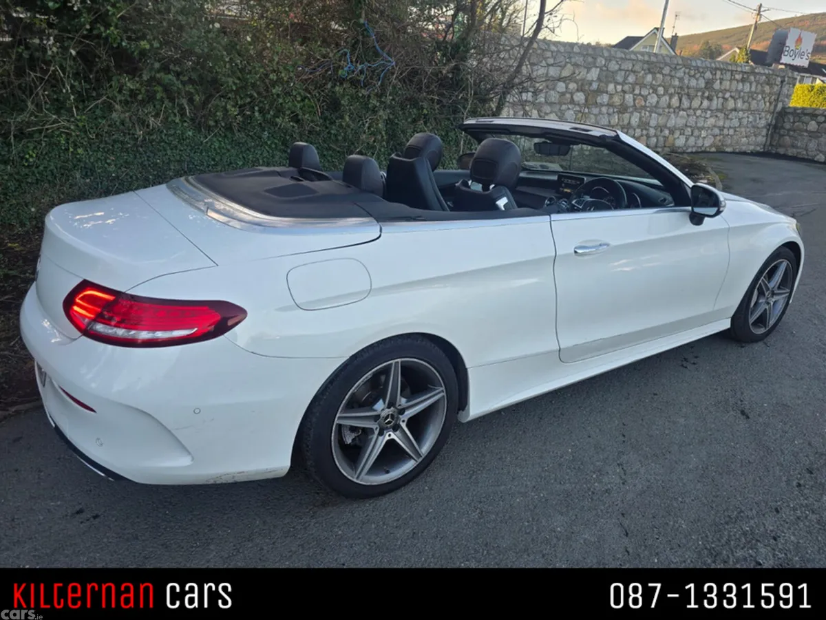 Mercedes-Benz C-Class Convertible, Diesel, 2017, White