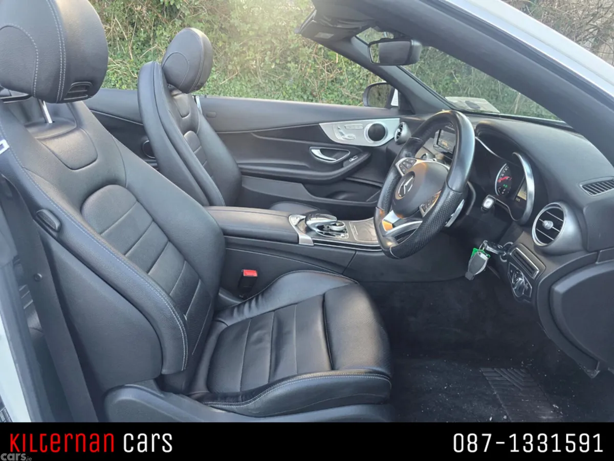 Mercedes-Benz C-Class Convertible, Diesel, 2017, White
