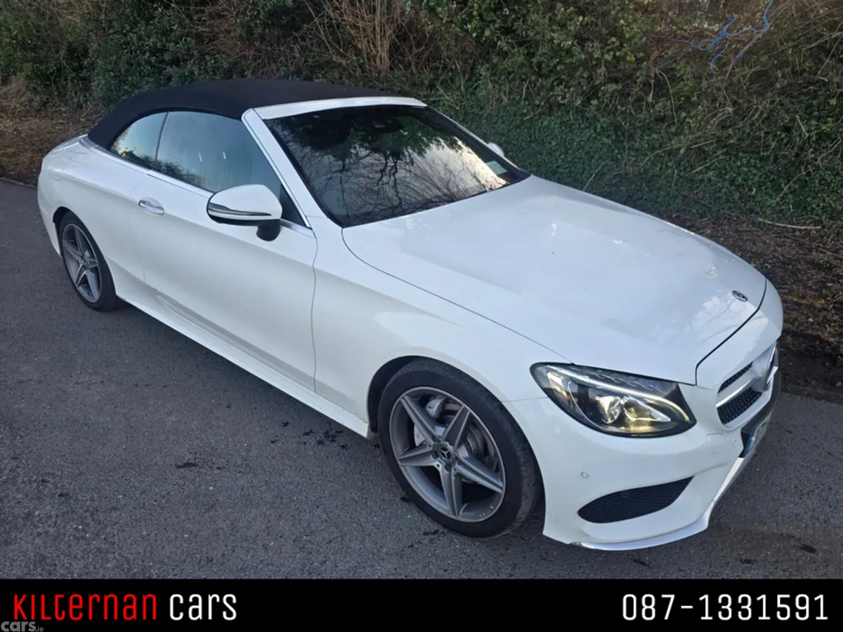 Mercedes-Benz C-Class Convertible, Diesel, 2017, White