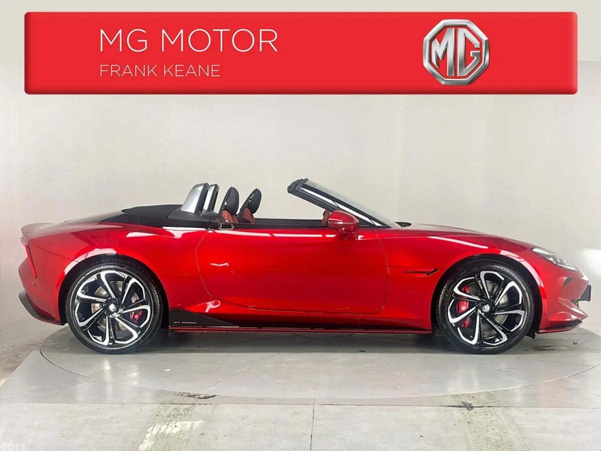 MG Cyberster Convertible, Electric, 2026, Red