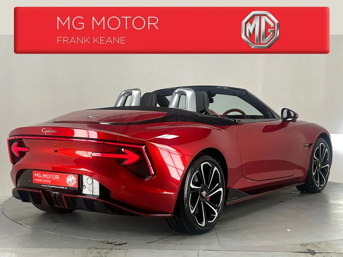 MG Cyberster Convertible, Electric, 2026, Red