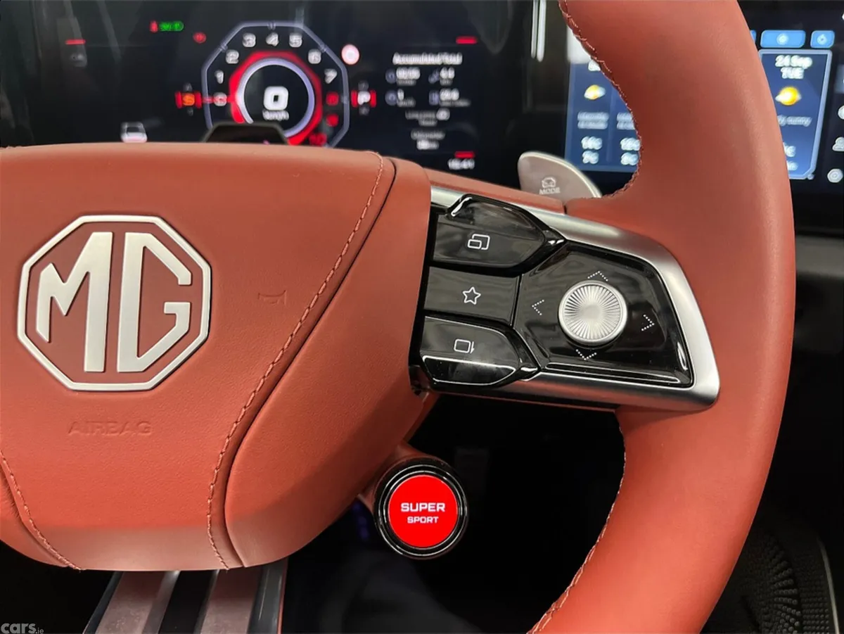 MG Cyberster Convertible, Electric, 2026, Red