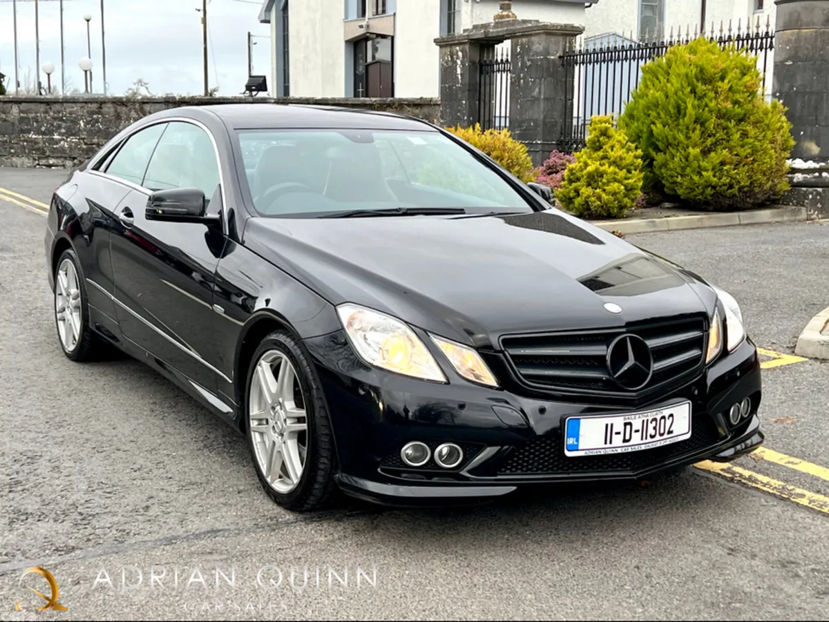 Mercedes-Benz E-Class Coupe, Diesel, 2011, Black