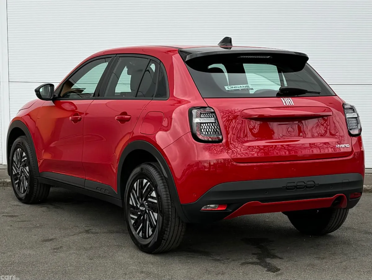 Fiat 600 SUV, Petrol Hybrid, 2026, Red