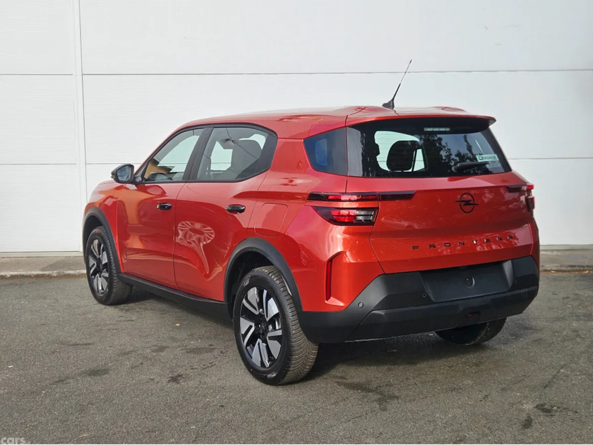 Opel Frontera SUV, Electric, 2026, Orange