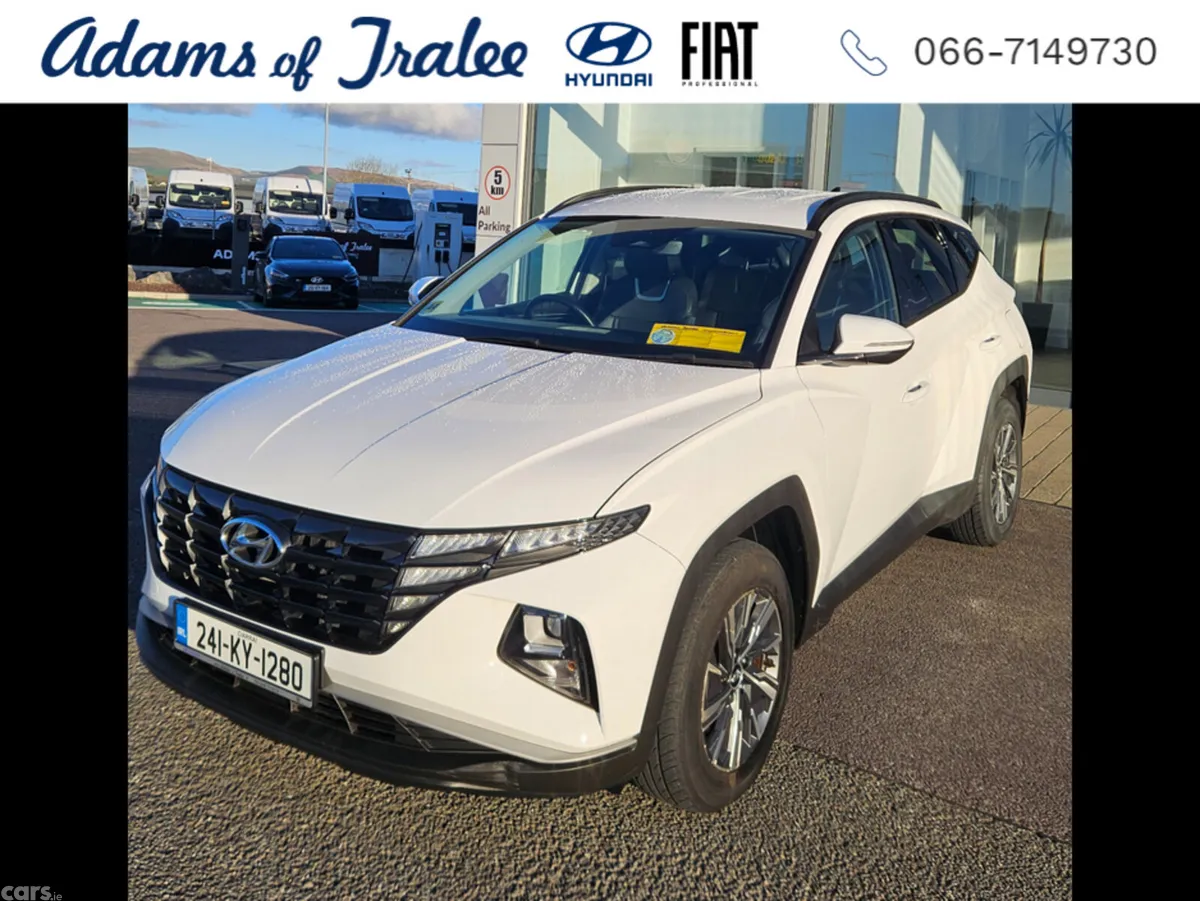 Hyundai Tucson MPV, Petrol Hybrid, 2024, White
