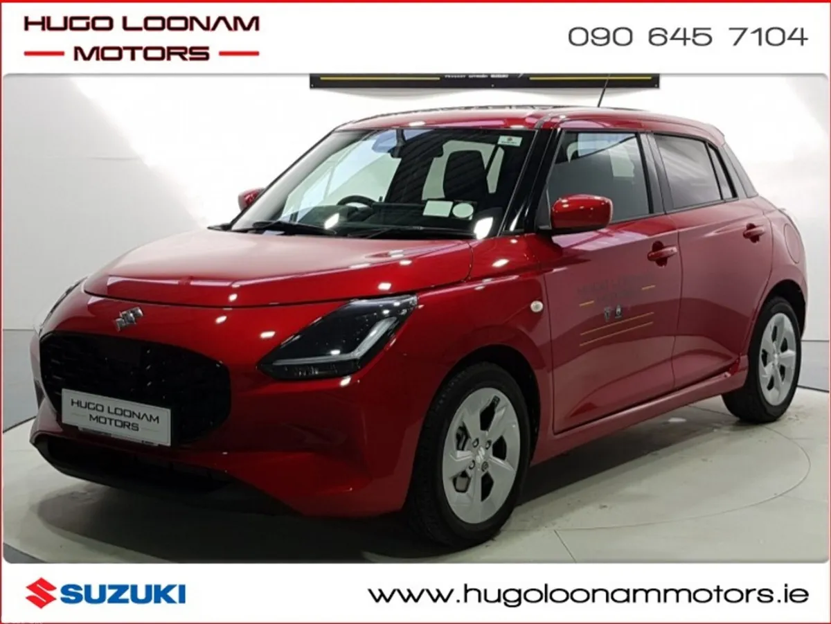 Suzuki Swift Hatchback, Petrol Hybrid, 2026, Red