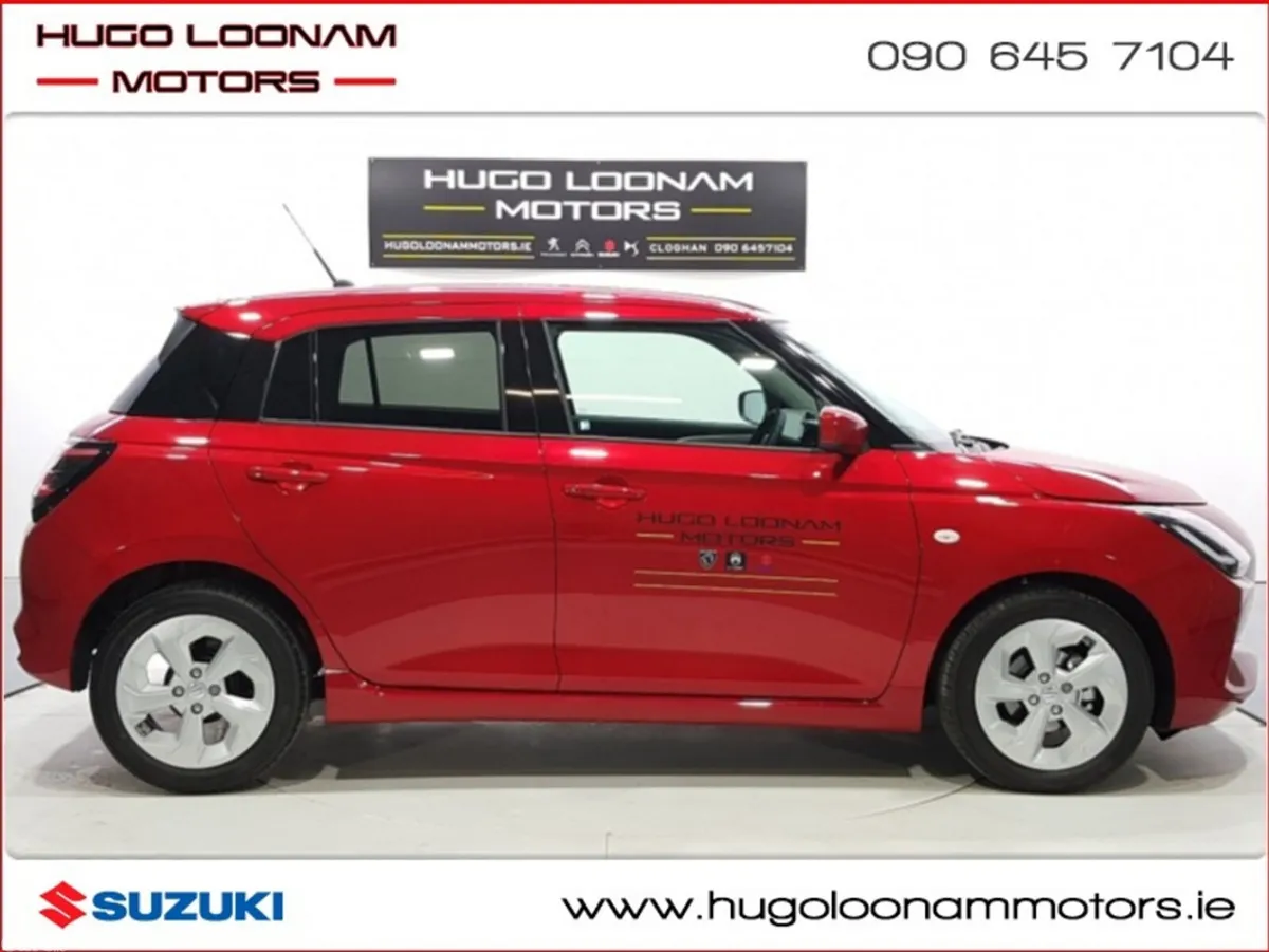Suzuki Swift Hatchback, Petrol Hybrid, 2026, Red