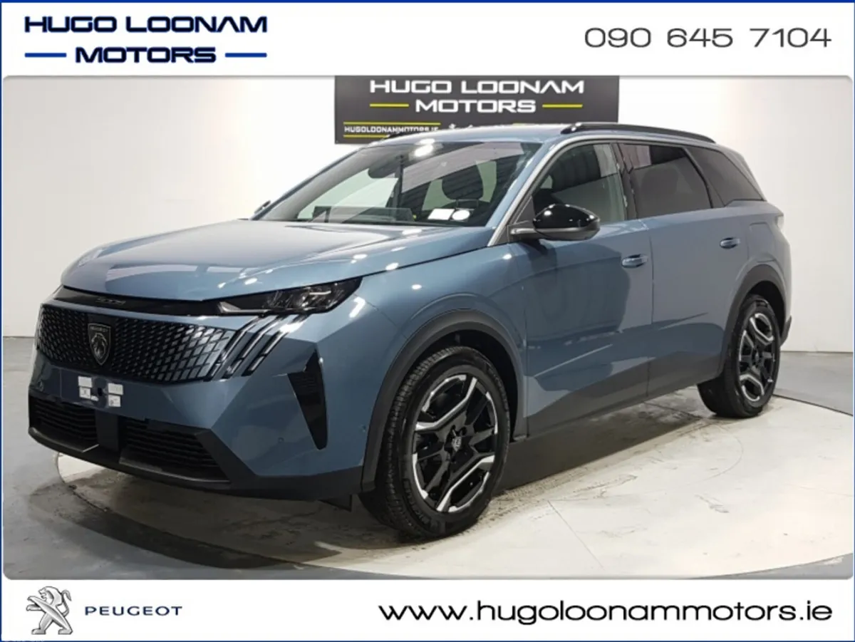 Peugeot 5008 SUV, Electric, 2026, Blue