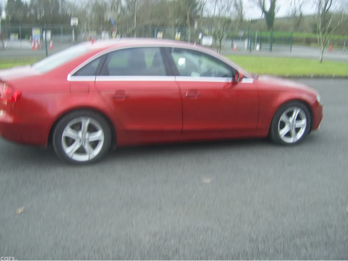 Audi A4 Saloon, Diesel, 2014, Red