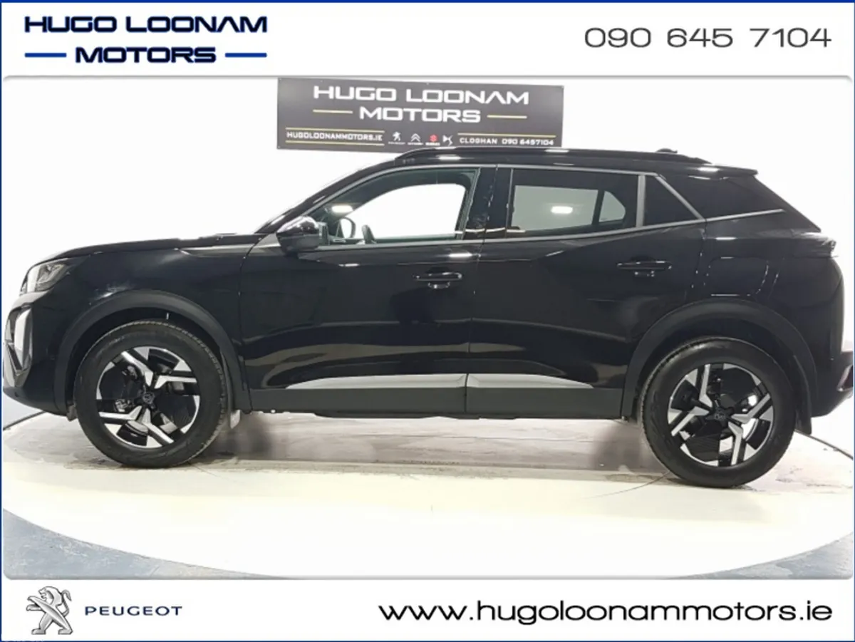 Peugeot 2008 SUV, Petrol Hybrid, 2026, Black