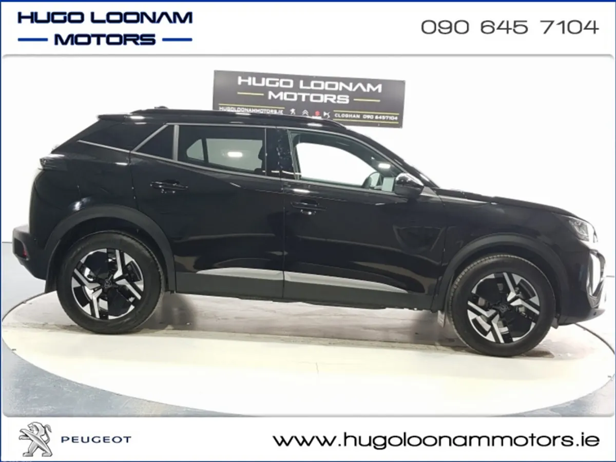 Peugeot 2008 SUV, Petrol Hybrid, 2026, Black
