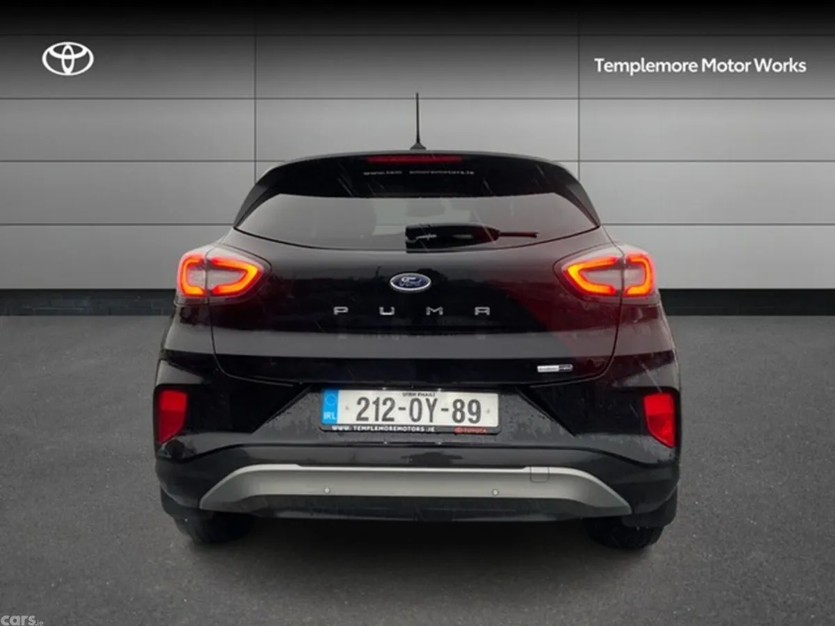 Ford Puma MPV, Petrol Hybrid, 2021, Black