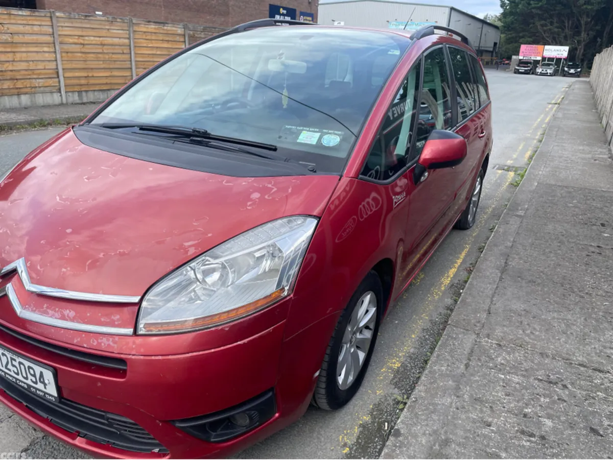 Citroen Grand C4 Picasso MPV, Diesel, 2010, Red